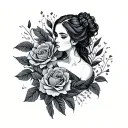 Empathy, modesty, respect tattoo design idea