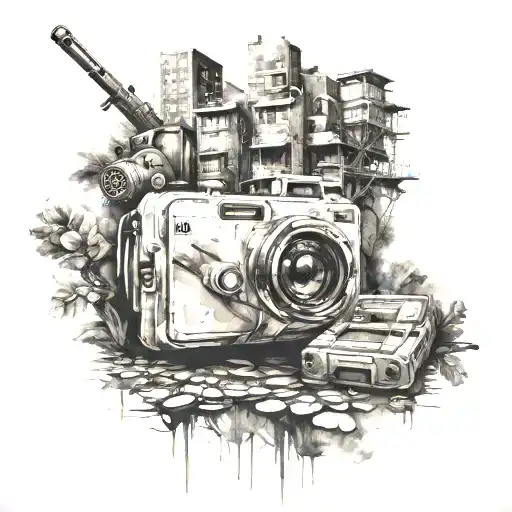 the last of us  tattoo design idea