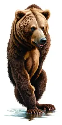 Kodiak Bear tattoo design idea