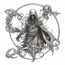 arcane tattoo design idea