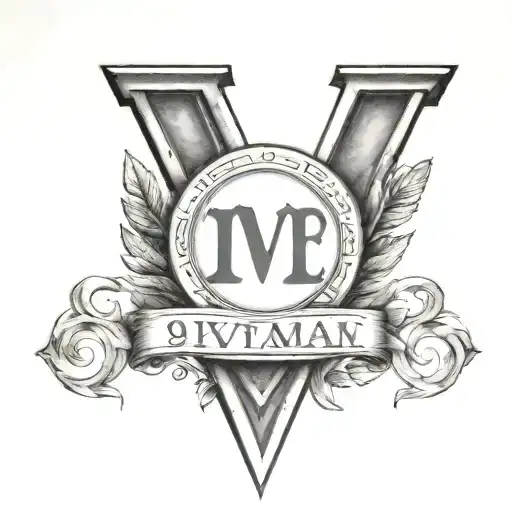 1978 Roman Numerals tattoo design idea