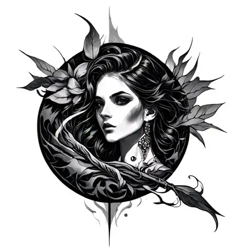Solo Leveling tattoo design idea