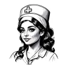 aff nurse tattoo design idea