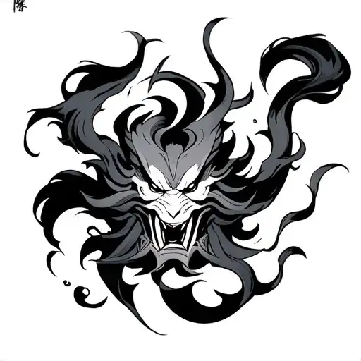 Raijin tattoo design idea