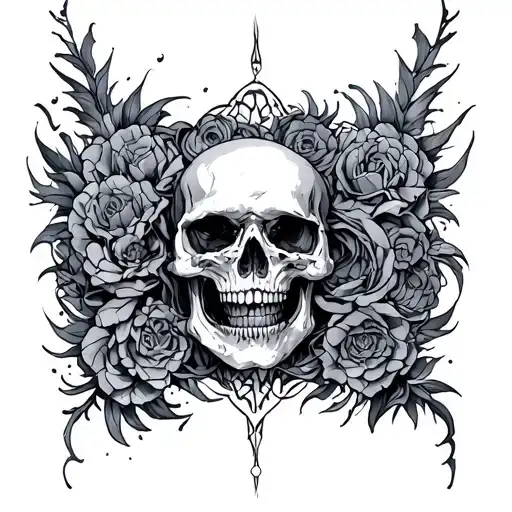 Chaos And Order tattoo design idea