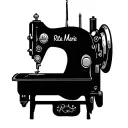 sewing machine Rita Marie tattoo design idea