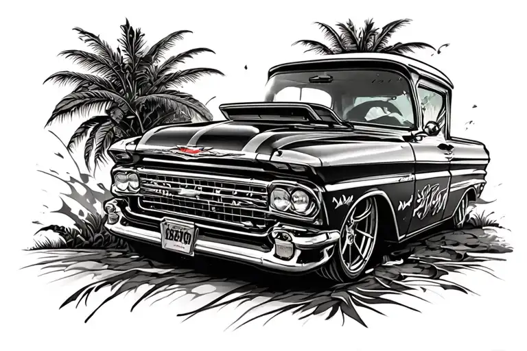 Chevy tattoo design idea