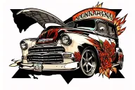 Chevy tattoo design idea