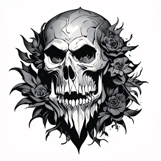 Baal tattoo design idea