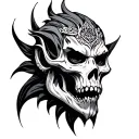 Baal tattoo design idea