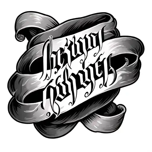 religious script on side forearm tattoo design idea