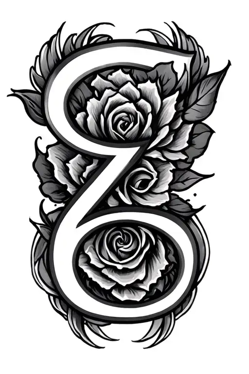 masculine Ezra name tattoo design tattoo design idea