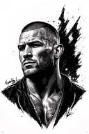 Randy Orton tattoo design idea