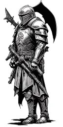 Warhammer 40k imperial guard tattoo design idea