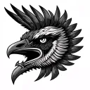 haida thunderbird tattoo design idea