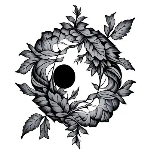 "Imago dei" Vines tattoo design idea