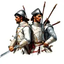 EPEE 3 musketeers tattoo design idea