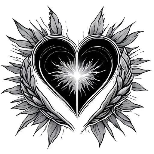 Human are equal and love of God  tattoo design idea