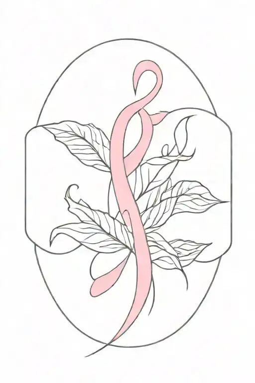 breast cancer awareness  tattoo design idea