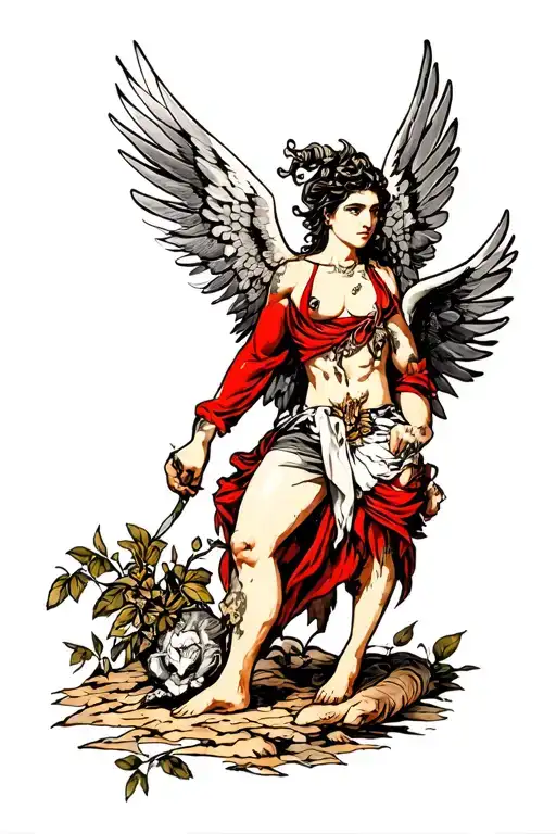 miguel angel tattoo design idea