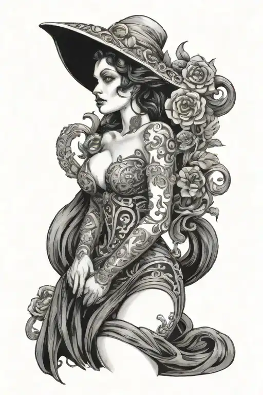 sophia and the demiurge  tattoo design idea