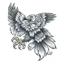 albanian eagle tattoo design idea