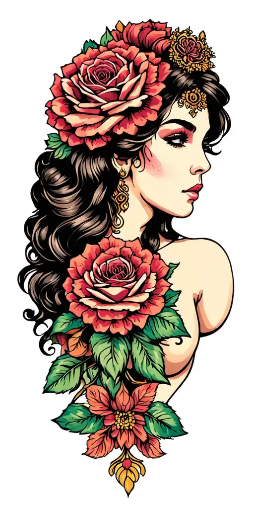 Gemini tattoo design idea