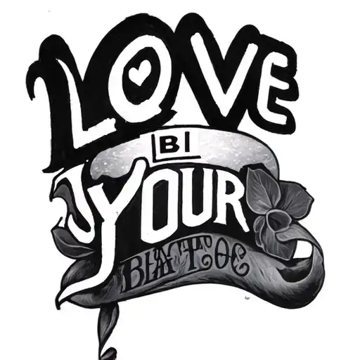 QOS love your BBC tattoo design idea