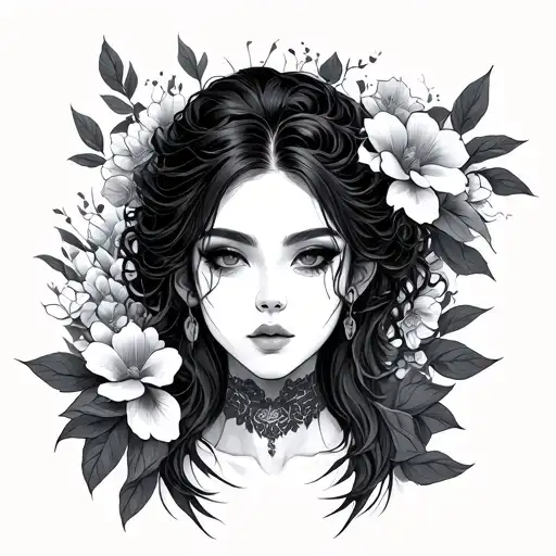 Komorebi tattoo design idea