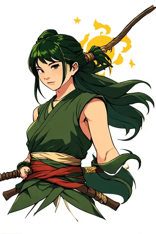 Toph beifong and Avatar the Last Airbender tattoo design idea