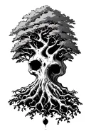Poison Tree tattoo design idea