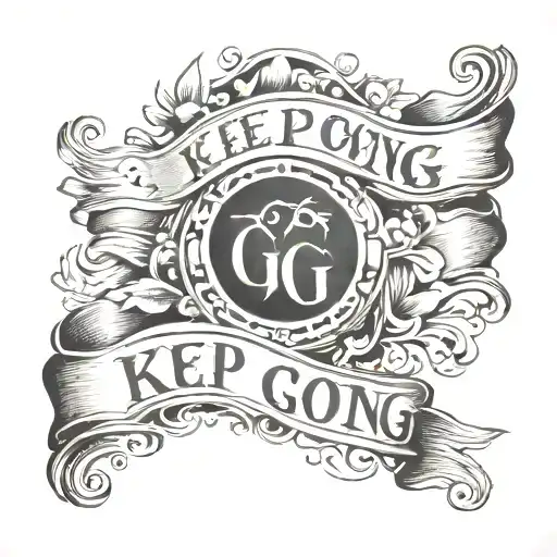 keep going on wrist tattoo tattoo design idea