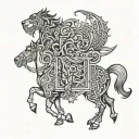 takht jamshid tat tattoo design idea