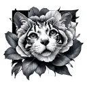 Perspective tattoo design idea