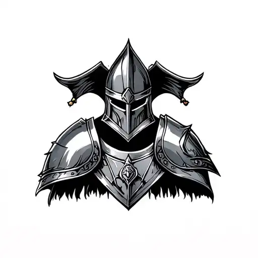 Crusader tattoo design idea
