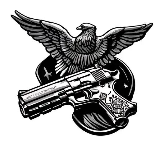 law enforcement tattoo design idea