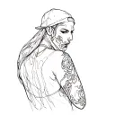 Ghetto tattoo design idea