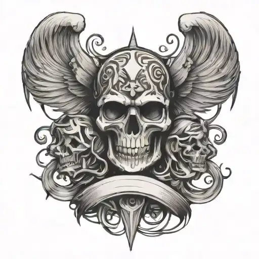 Rebellion tattoo design idea