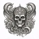 Rebellion tattoo design idea