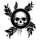 Pain Comes Strength tattoo design idea