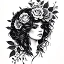 Dark Romance tattoo design idea