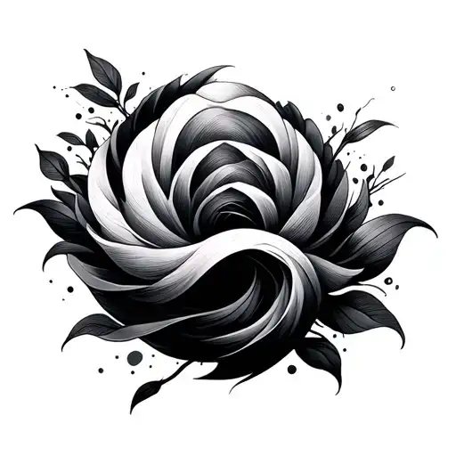 Sine Wave tattoo design idea