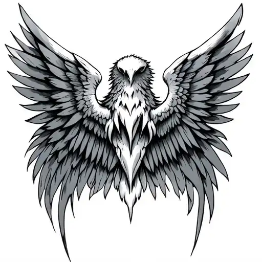 Fourth Wing tattoo design idea