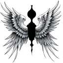 Fourth Wing tattoo design idea