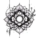 infinite consciousness tattoo design idea