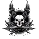 Endurance tattoo design idea