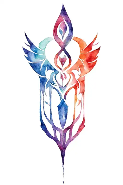 Enki sigil tattoo design idea