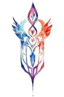 Enki sigil tattoo design idea