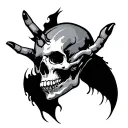 Cool Hand tattoo design idea