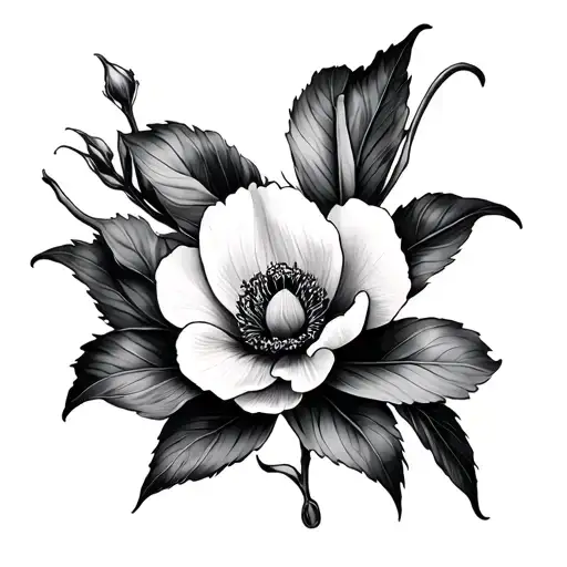 Opium tattoo design idea